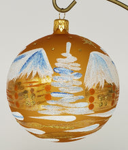 Load image into Gallery viewer, Handmade Christmas Tree Glass Baubles Hanging Ball Ornament Set of 4

